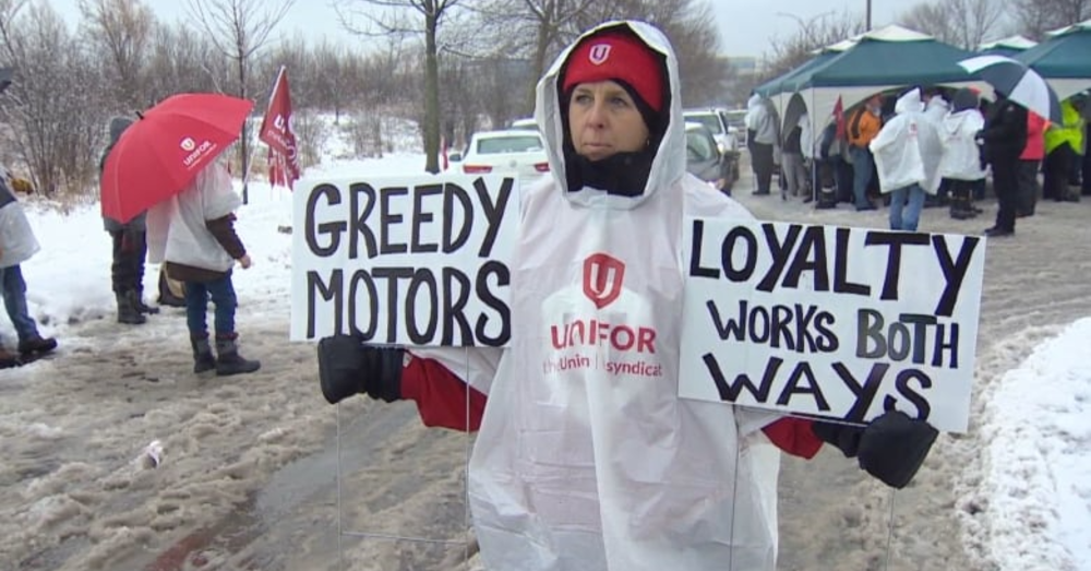 GM - A Union in Canada Calls for a Boycott